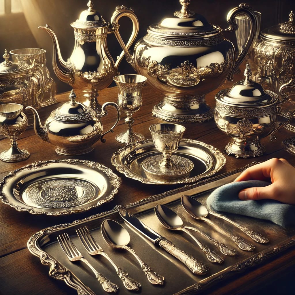 galanteria stołowa retro, sztućce retro