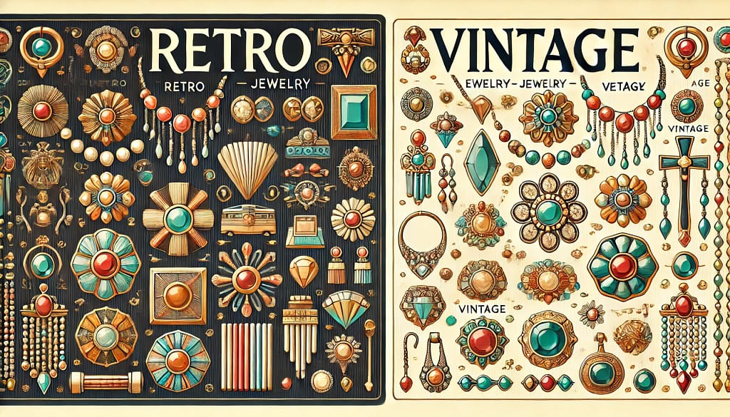 biżuteria retro