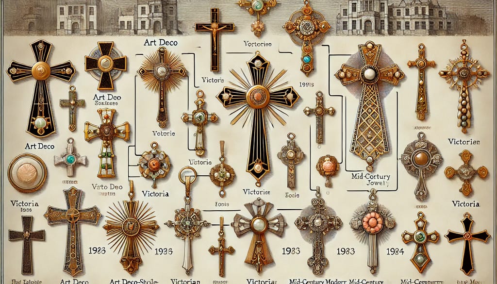 biżuteria retro, dewocjonalia