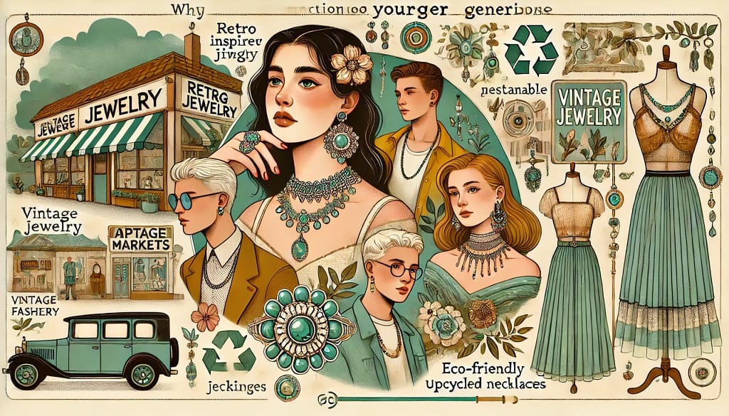 biżuteria retro, ekologia