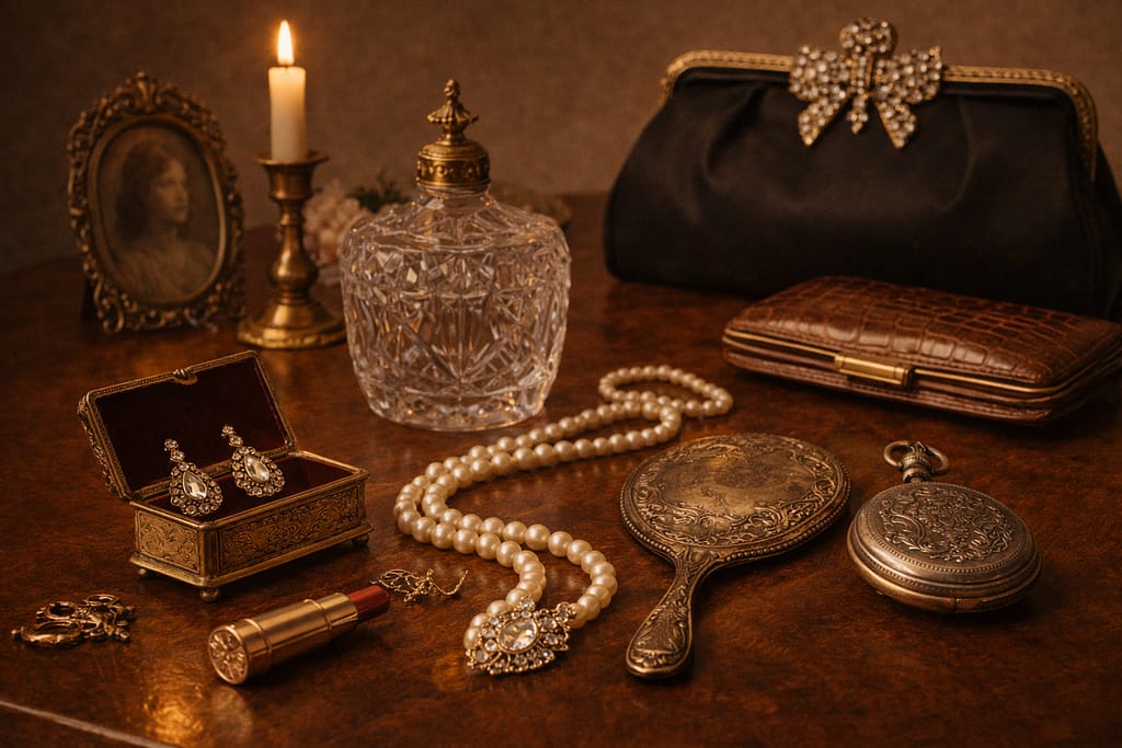 galanteria modowa, dodatki retro