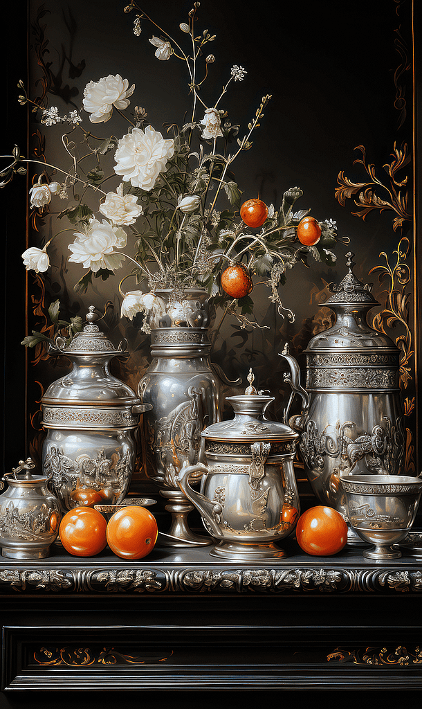 galanteria stołowa retro