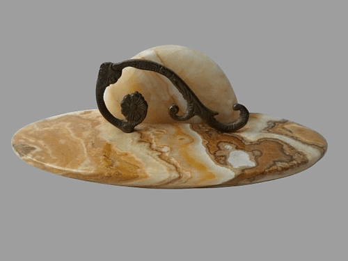 KOLEKCJONERSKI LISTOWNIK Z PRL-u ONYKS I MOSIĄDZ listownik