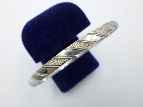 POLSKA BIŻUTERIA RETRO BRANSOLETKA W KSZTAŁCIE KOŁA SREBRO NR KAT 5688 srebrna bransoletka