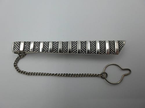 EKSKLUZYWNA SPINKA DO KRAWATA KLASY BUSINESS SREBRO 925 spinka do krawata, biznesowa spinka do krawata